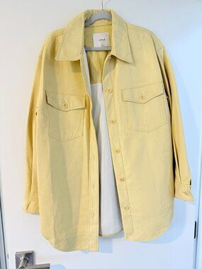 Wilfred THE GANNA™ SHIRT JACKET Wheat Size M